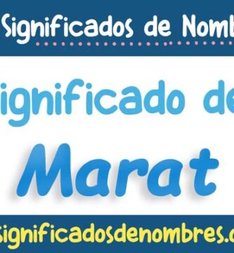Significado de Marat