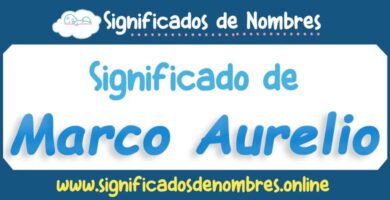 Significado de Marco Aurelio