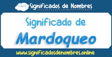 Significado de Mardoqueo