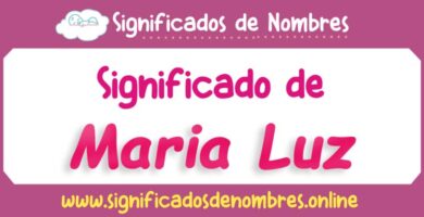 Significado de Maria Luz