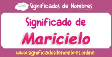 Significado de Maricielo