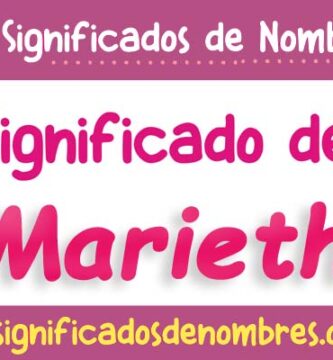 Significado de Marieth