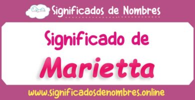 Significado de Marietta