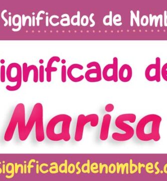 Significado de Marisa