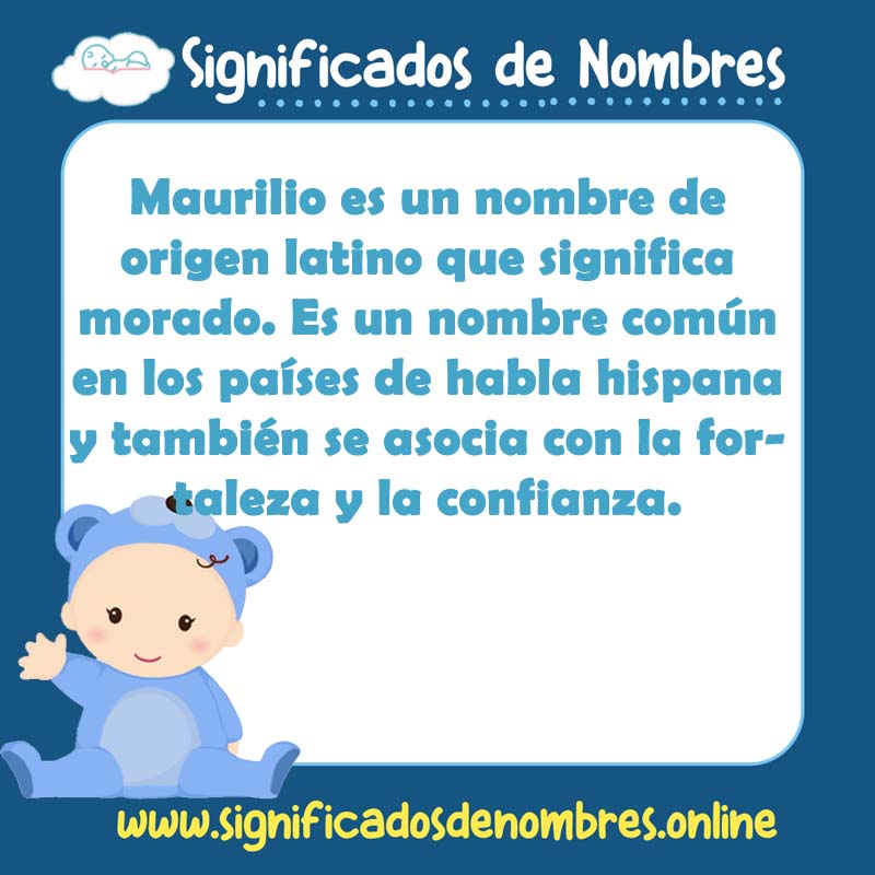 Significado y origen del nombre Maurilio