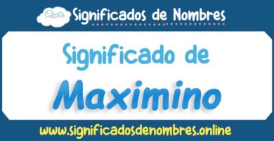 Significado de Maximino