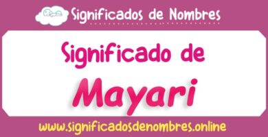 Significado de Mayari