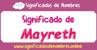 Significado de Mayreth