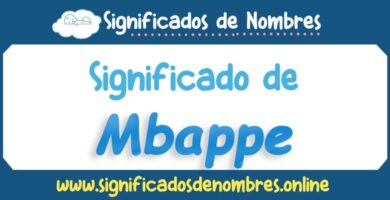 Significado de Mbappe