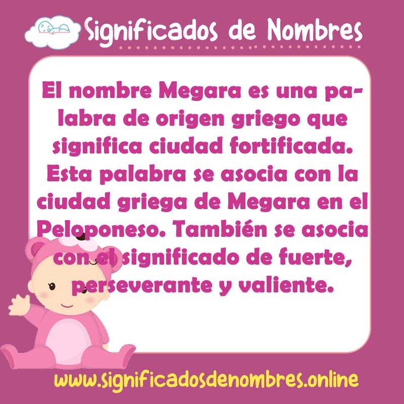Significado y origen del nombre Megara