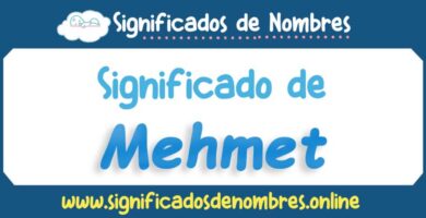 Significado de Mehmet