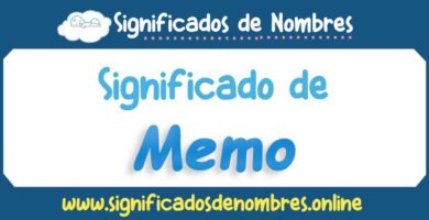 Significado de Memo