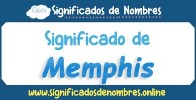 Significado de Memphis