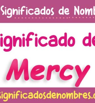 Significado de Mercy