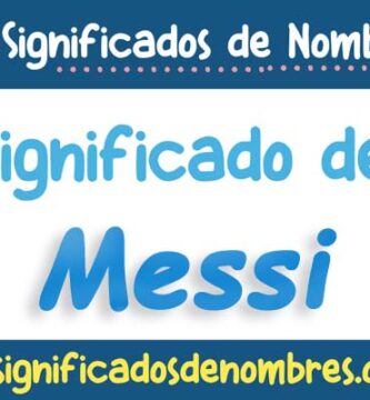 Significado de Messi