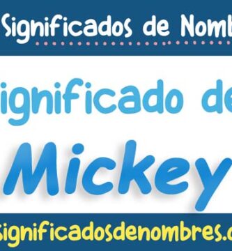 Significado de Mickey