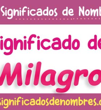 Significado de Milagro