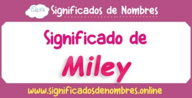 Significado de Miley