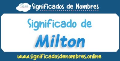 Significado de Milton