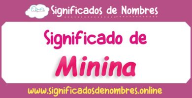 Significado de Minina