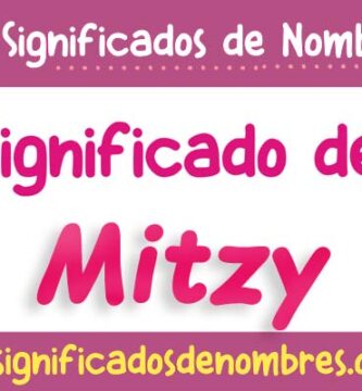 Significado de Mitzy