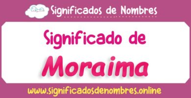 Significado de Moraima