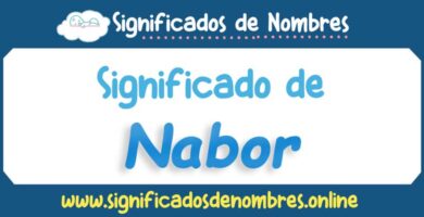 Significado de Nabor