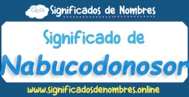 Significado de Nabucodonosor