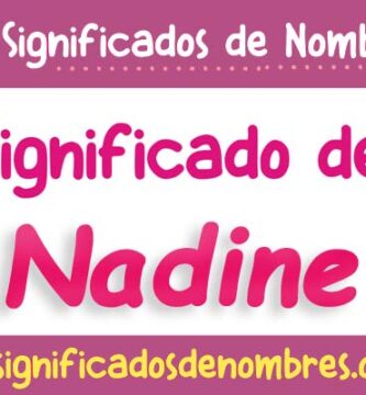 Significado de Nadine