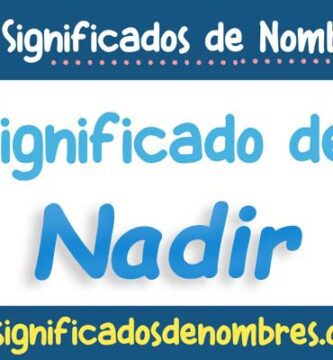 Significado de Nadir