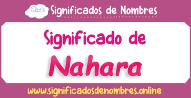 Significado de Nahara