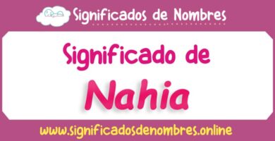 Significado de Nahia