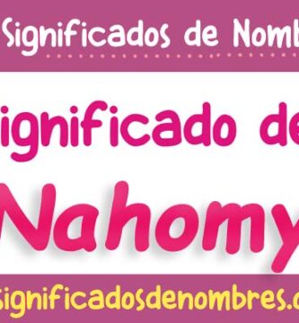 Significado de Nahomy