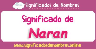 Significado de Naran