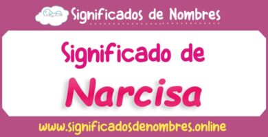Significado de Narcisa