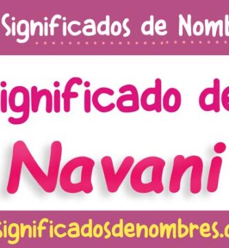 Significado de Navani