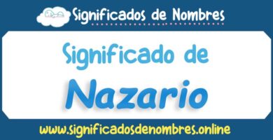 Significado de Nazario