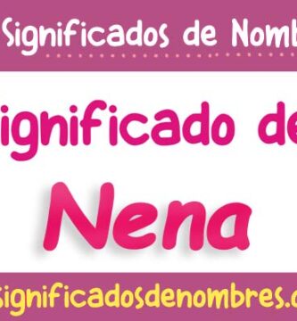 Significado de Nena