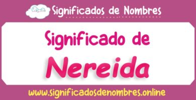 Significado de Nereida
