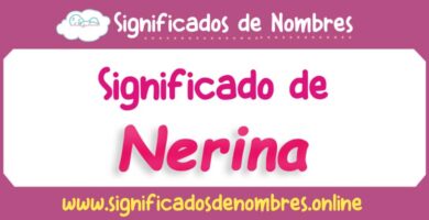 Significado de Nerina