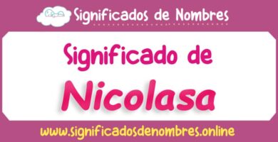 Significado de Nicolasa