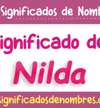 Significado de Nilda