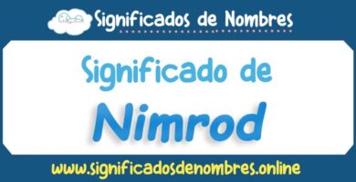 Significado de Nimrod