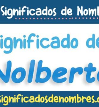 Significado de Nolberto