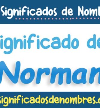 Significado de Norman