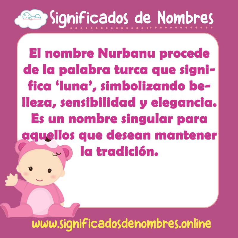 Significado y origen del nombre Nurbanu
