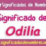 Significado de Odilia