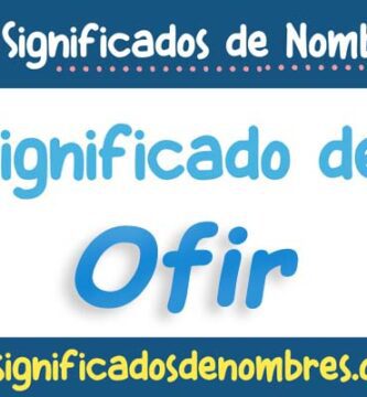 Significado de Ofir