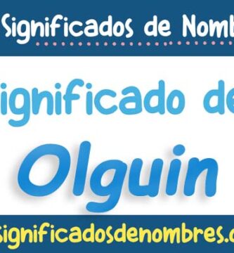 Significado de Olguin