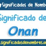 Significado de Onan